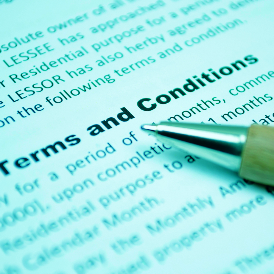 Terms and Conditions