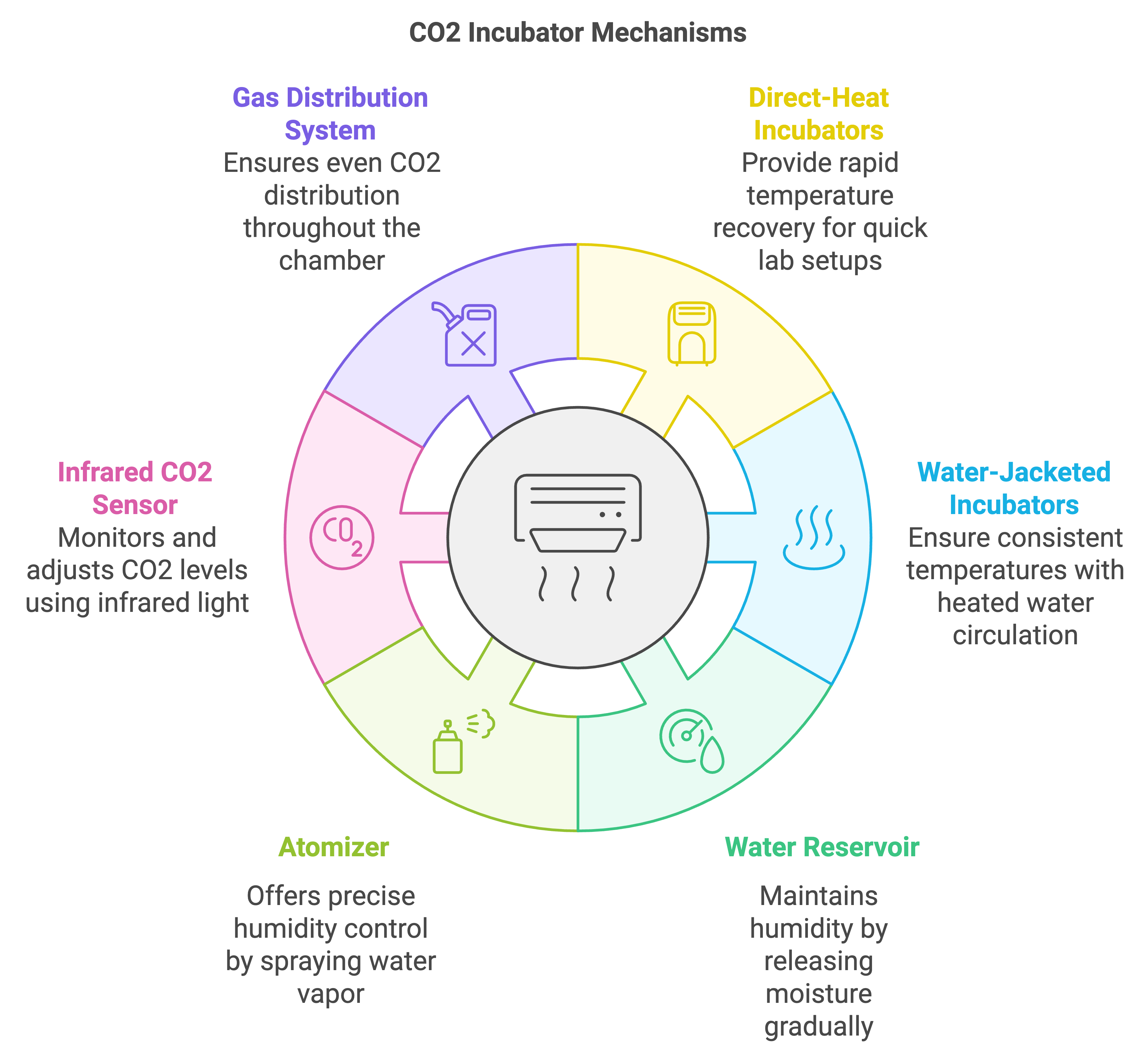 CO2 Incubator Mechanisms