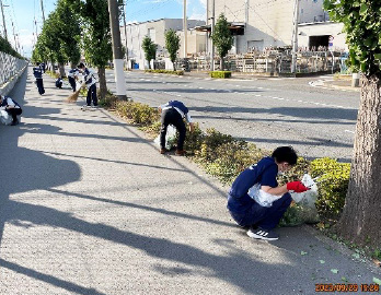 大泉町の道路愛護運動